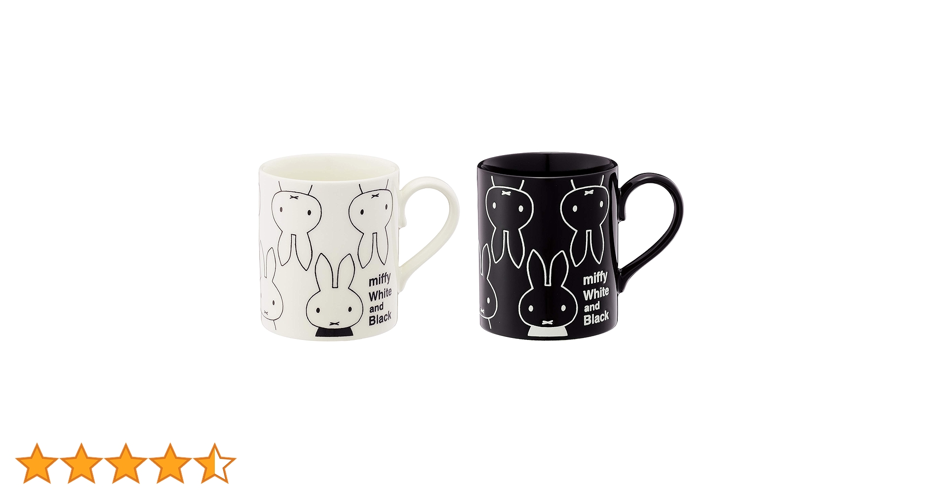 Amazon.co.jp: ミッフィー フェイス ペア マグセット ホワイト